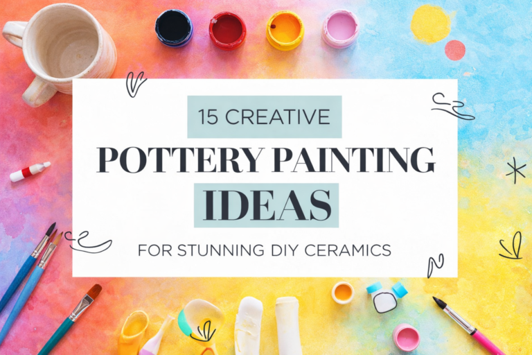5 Creative Pottery Painting Ideas for Stunning DIY Ceramics