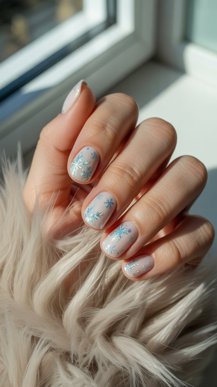 5 Winter Sparkly Nails for a Holiday Look