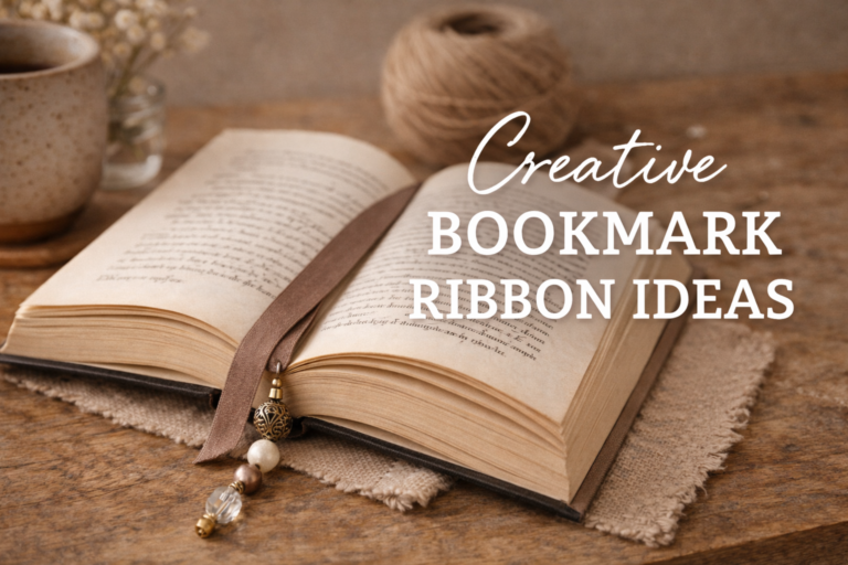 5 Creative Bookmark Ribbon Ideas to Add a Personal Touch to Your Books