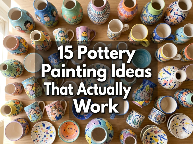 15 Pottery Painting Ideas That Actually Work (With Supplies)